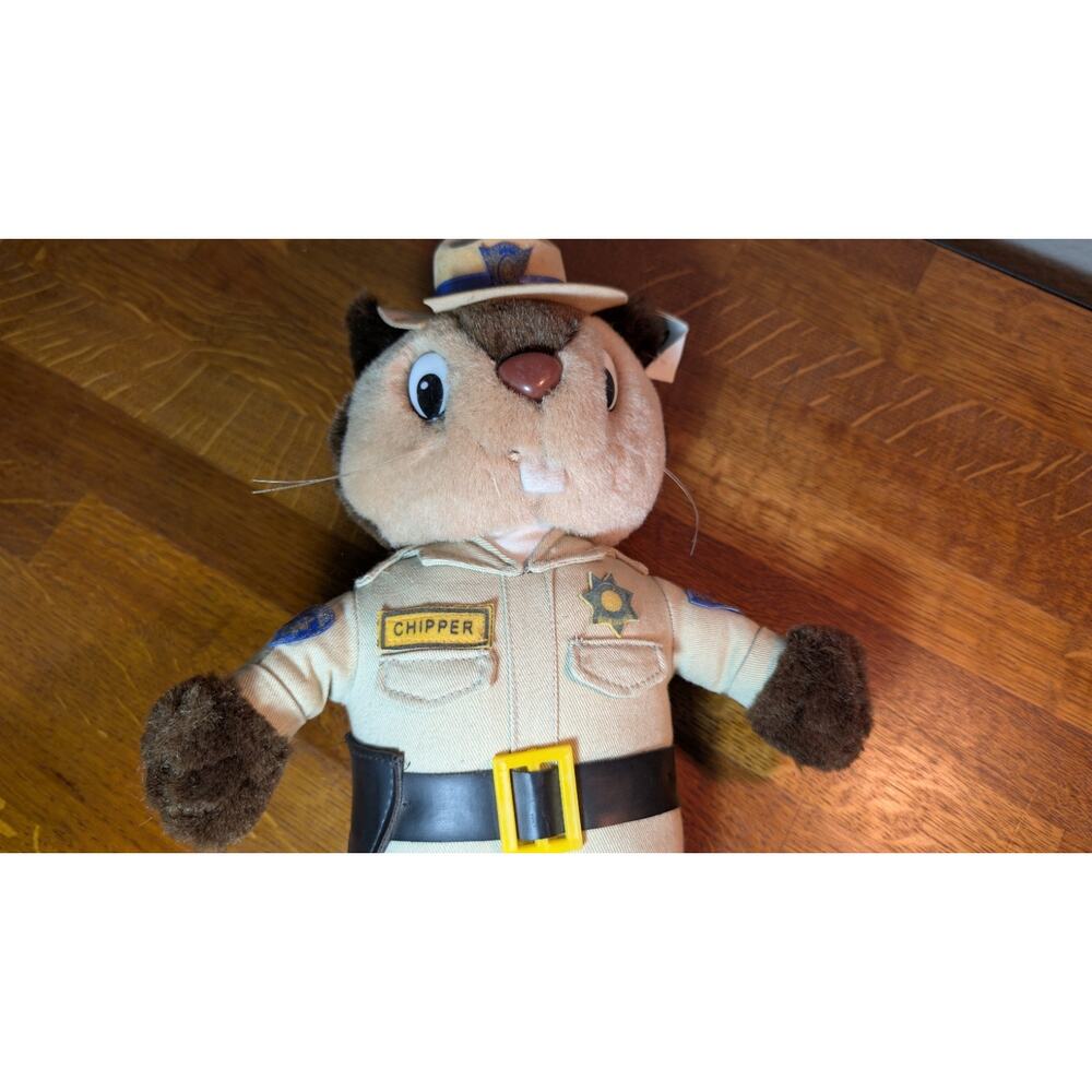 CHP California Highway Patrol, Chipper Plush Toy, Police Trooper